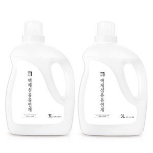 살림백서 섬유유연제 한라봉향 본품, 3L, 2개