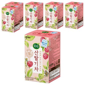 순작 산딸기차 콜드브루 과일허브티, 1.8g, 20개입, 6개