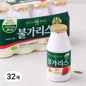 남양유업 불가리스 딸기, 150ml, 32개