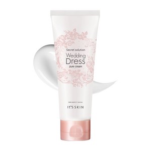 잇츠스킨 시크릿 솔루션 웨딩드레스 퓨어 크림 100ml, 화이트, 1개
