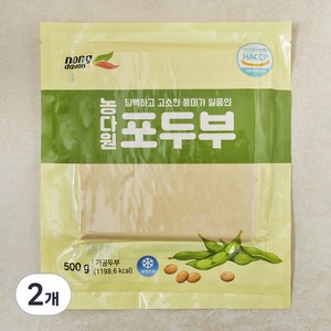 농다원 포두부, 2개, 500g