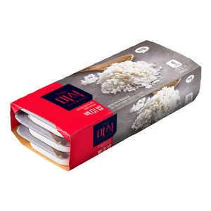 더미식 백미밥, 210g, 6개