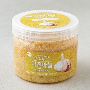 맑은물에 의성 다진마늘, 600g, 1개