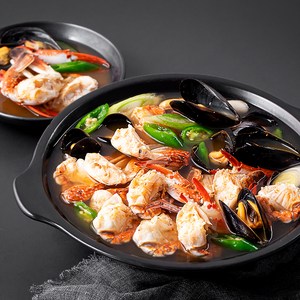 바다자리 꽃게해물된장찌개(3~4인분), 700g, 1세트