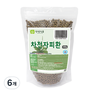 장명식품 차전자피환, 300g, 6개