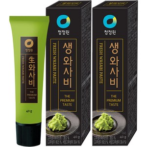 청정원 생와사비, 40g, 2개