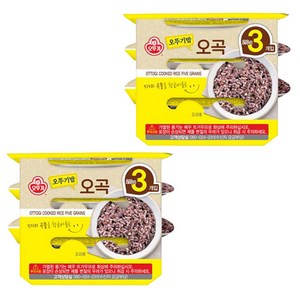 오뚜기 오뚜기밥 오곡, 210g, 6개