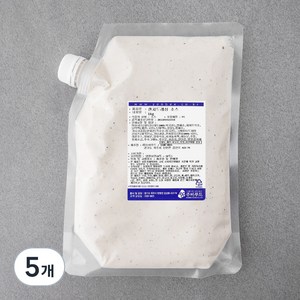 주비푸드 랜치드레싱 소스, 1kg, 5개