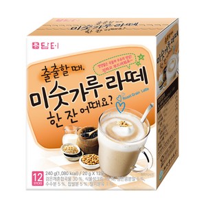 담터 미숫가루 라떼, 240g, 1개