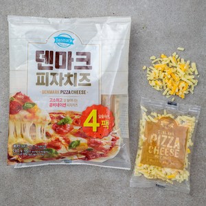 덴마크 모짜렐라 피자치즈 멀티팩, 280g, 1개