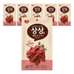 상상육포 오리지널, 70g, 6개