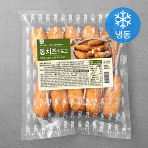 키큰아이 통치즈 핫도그 (냉동), 80g, 10개