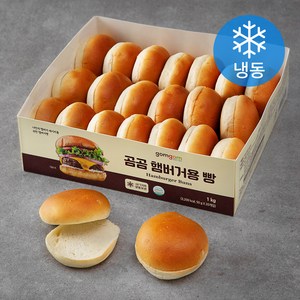 곰곰 햄버거용 빵, 50g, 20개입, 1개