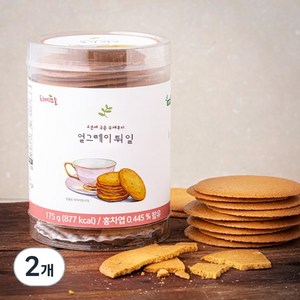 프레시오늘 오븐에 구운 수제쿠키 얼그레이 튀일, 175g, 2개