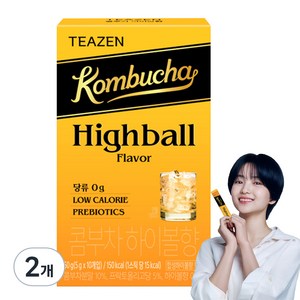 티젠 콤부차 하이볼향, 5g, 10개입, 2개