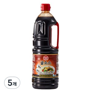 해표 굴소스, 2kg, 5개