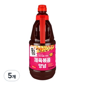 움트리 제육볶음양념, 2kg, 5개