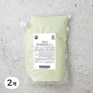 코다노 와사비 마요소스, 2kg, 2개