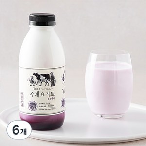 영준목장 수제요거트 블루베리, 500ml, 6개