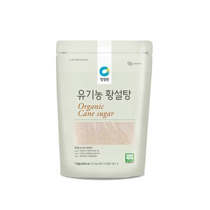 청정원 유기농 황설탕, 1kg, 1개