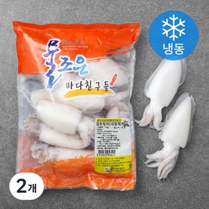 현이푸드빌 물조은 바다 친구들 손질 갑오징어 중 (냉동), 1kg, 2개