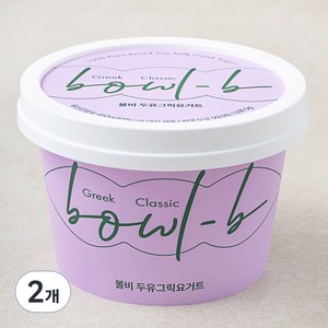 볼비 두유 그릭요거트 클래식, 450g, 2개