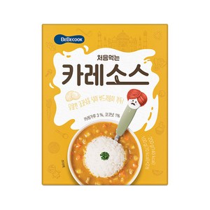 베베쿡 처음먹는 덮밥 소스, 카레, 200g, 1개