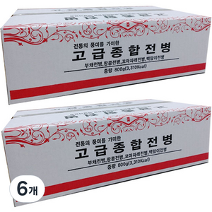 정다운식품 고급 종합 전병, 800g, 6개