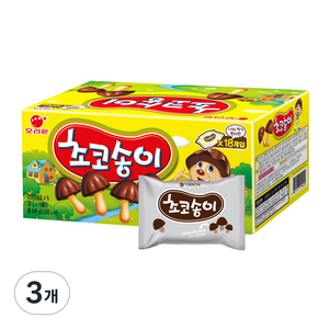 오리온 초코송이, 648g, 3개