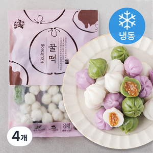 자농의뜨락 꿀떡 (냉동), 1kg, 4개