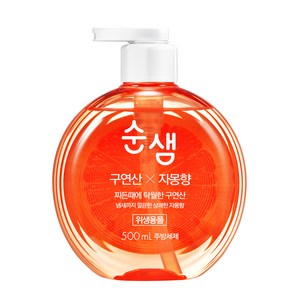 순샘 구연산 자몽향 주방세제 본품, 500ml, 1개