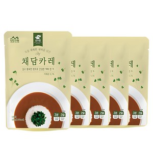 순수람 채담카레, 160g, 5개