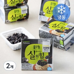 풀무원 살아있는 실의힘 국내산 검정약콩 흑마늘 나또 12개입 (냉동), 540g, 2개