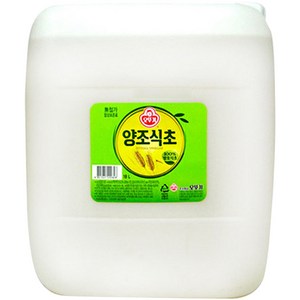 오뚜기 양조식초, 18L, 1개