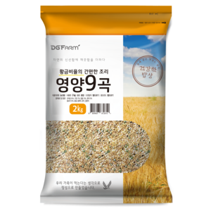 대구농산 황금비율의 간편한 조리 영양 9곡, 2kg, 1개