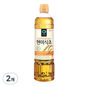 대상 청정원 현미식초, 900ml, 2개