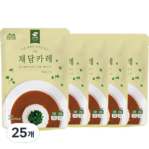 순수람 채담카레, 160g, 25개