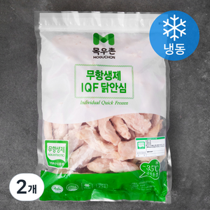 목우촌 무항생제 인증 IQF 닭안심살 (냉동), 2개, 2kg