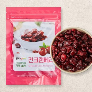 곰곰 건크랜베리, 200g, 1개