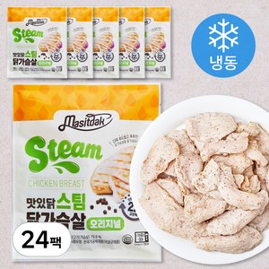 맛있닭 스팀 닭가슴살 오리지널 (냉동), 100g, 24팩