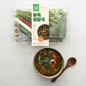 프레시밀 아욱된장국 밀키트 2~3인분, 300g, 1팩