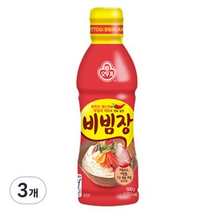 오뚜기 비빔장, 500g, 3개