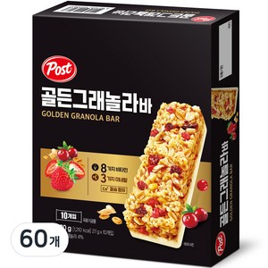 포스트 골든 그래놀라 바, 270g, 6개