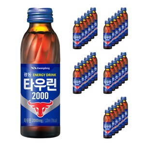 광동제약 타우린 2000 에너지음료, 120ml, 50개