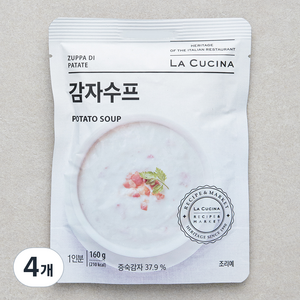 라쿠치나 감자수프 (냉장), 160g, 4개