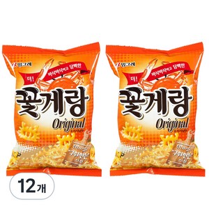 빙그레_꽃게랑, 70g, 12개