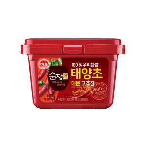 순창궁 우리햅쌀 태양초 매운고추장, 500g, 1개