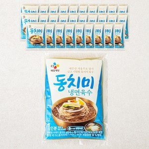 CJ제일제당 동치미 냉면육수, 300g, 30개