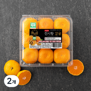 GAP 진시황 고당도 Ai 12.5bix감귤 랜덤과, 1kg, 2개