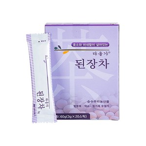 다올가 된장차, 3g, 20개입, 1개